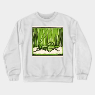 Grasshopper (1918) by Julie de Graag (1877-1924) Crewneck Sweatshirt